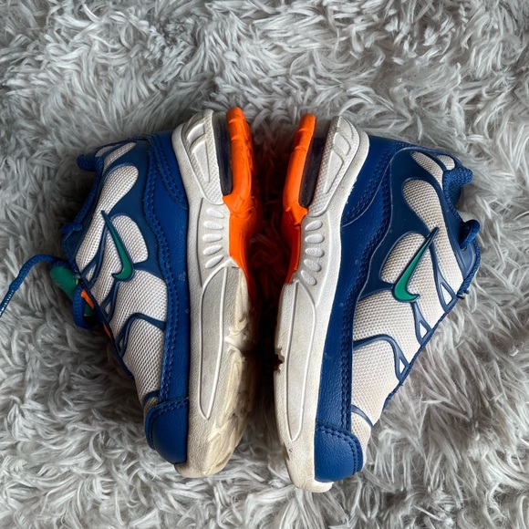 Nike Blue White Air Max Plus Sneakers Runners Toddler 6c - Picture 2 of 3